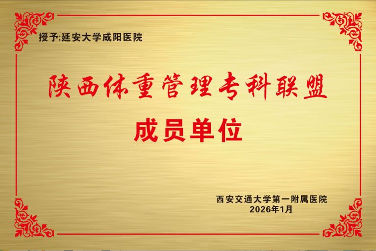 陕西体重管理专科联盟成员单位