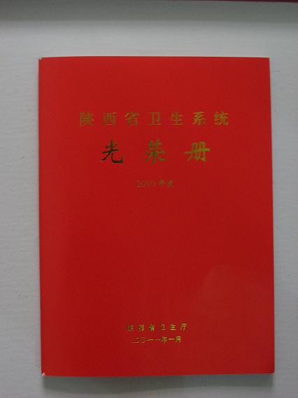 陕西省卫生系统光荣册